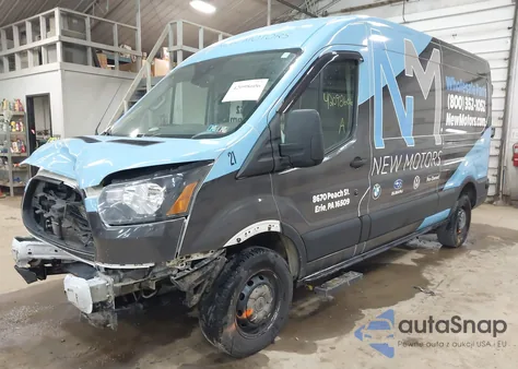 2019 Ford Transit-250 из США, поврежденный, VIN 1FTYR2CM0KKB66383